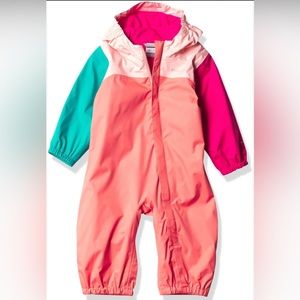 Columbia Toddler Girls’ Critter Jitters II Rain Suit, size 18-24 months
